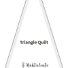 Triangle Quilt Schnittmuster